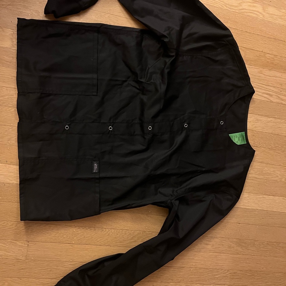 Dickies Industrial Unisex Warm-Up Jacket - Black- Medium